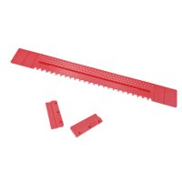 ENTREE PLASTIQUE 10 OU 12 CADRES LONGUEUR 418mm HAUTEUR 38mm