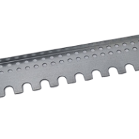 ENTREE METALLIQUE 6 CADRES LONGUEUR 230mm HAUTEUR 35mm