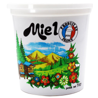 POT DE MIEL DE FLEURS CREMEUX DE FRANCE à l'unité 1KG