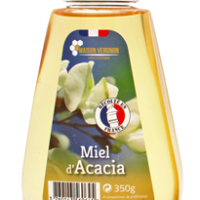 SQUEEZER DE MIEL D'ACACIA DE FRANCE à l'unité 350g