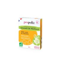 GOMMES DE PROPOLIS BIO ROMARIN ET ANIS 45G