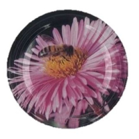 CARTON DE 770 CAPSULES TO82 NOIRE FLEUR ROSE ET ABEILLE