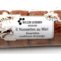 NONNETTE FOURREES A L'ORANGE (sachet de 200g)