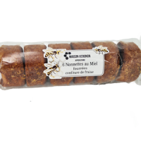 NONNETTE FOURREES A LA FRAISE (sachet de 200g)