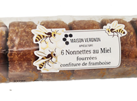 NONNETTE FOURREES A LA FRAMBOISE (sachet de 200g)