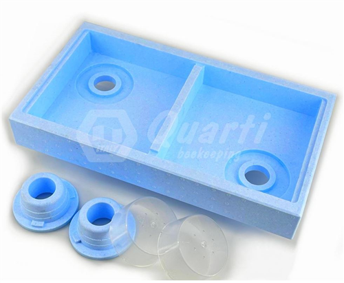 NOURRISSEUR RUCHETTE DIVISIBLE POLYSTYRENE DADANT 6 CADRES