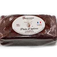 PAIN D'EPICES CARAMEL ET BEURRE SALE 250G (à l'unité)