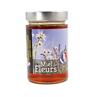 POT DE MIEL DE FLEURS DE FRANCE à l'unité 375g