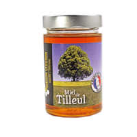POT DE MIEL DE TILLEUL DE FRANCE à l'unité 375g