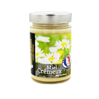 POT DE MIEL DE FLEURS CREMEUX DE FRANCE à l'unité 375g