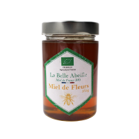 POT DE MIEL DE FLEURS BIO DE FRANCE à l'unité 375g