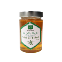 POT DE MIEL DE TILLEUL BIO DE FRANCE à l'unité 375g