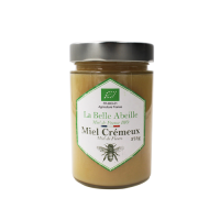 POT DE MIEL DE FLEURS CREMEUX BIO DE FRANCE à l'unité 375g