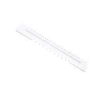 ENTRÉE PLASTIQUE BLANCHE NICOT 6 CADRES LONGUEUR 271mm HAUTEUR 38mm