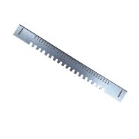 ENTREE METALLIQUE 10 CADRES LONGUEUR 380mm HAUTEUR 38mm