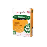 GOMMES DE PROPOLIS MIEL ET RAVINTSARA BIO 45G